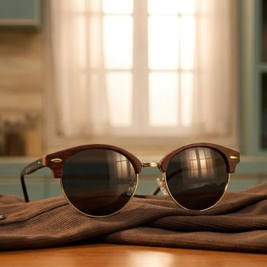 OS Sunglasses - Berlin Wood Black