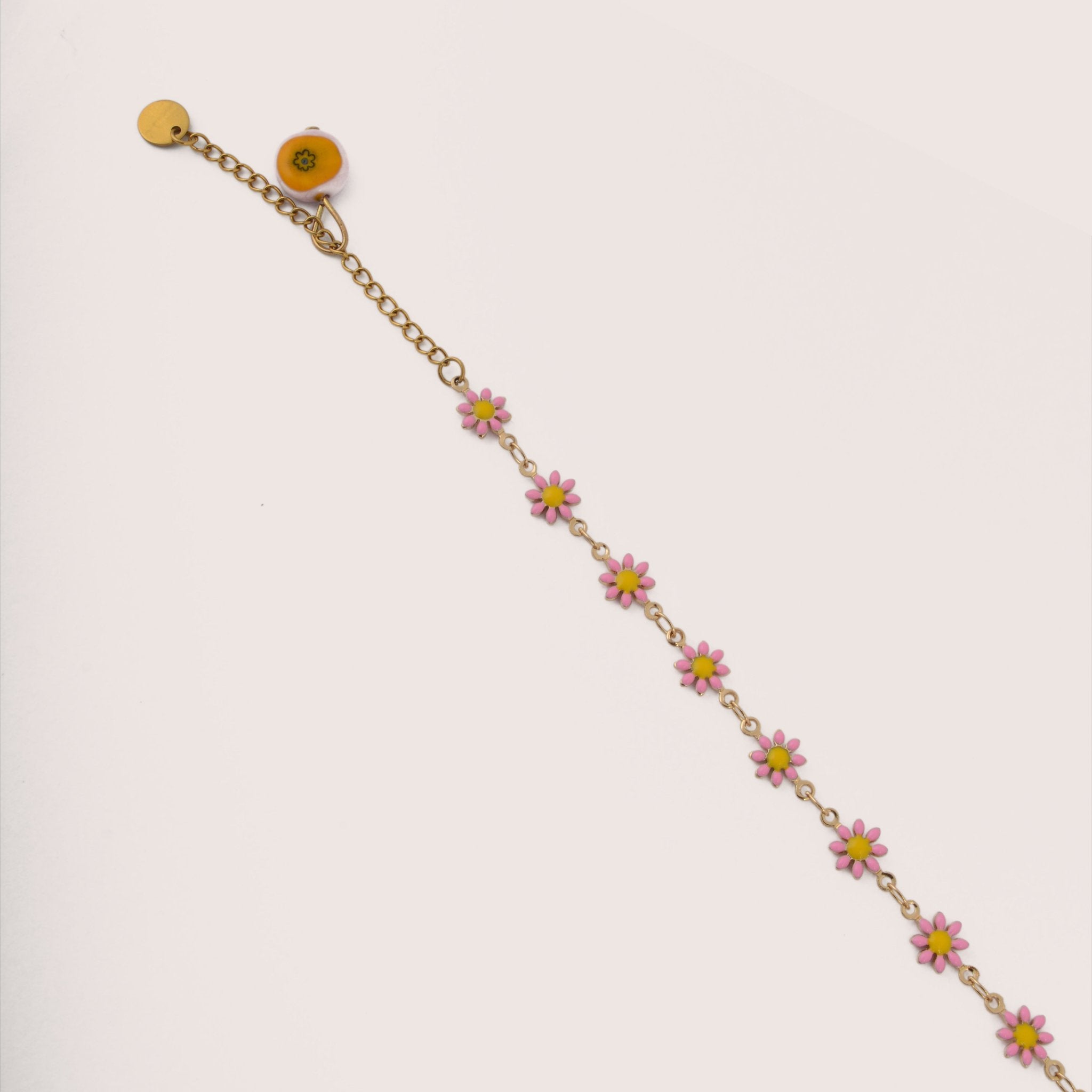 Murano Glass Chains - Flower Design, Italy
