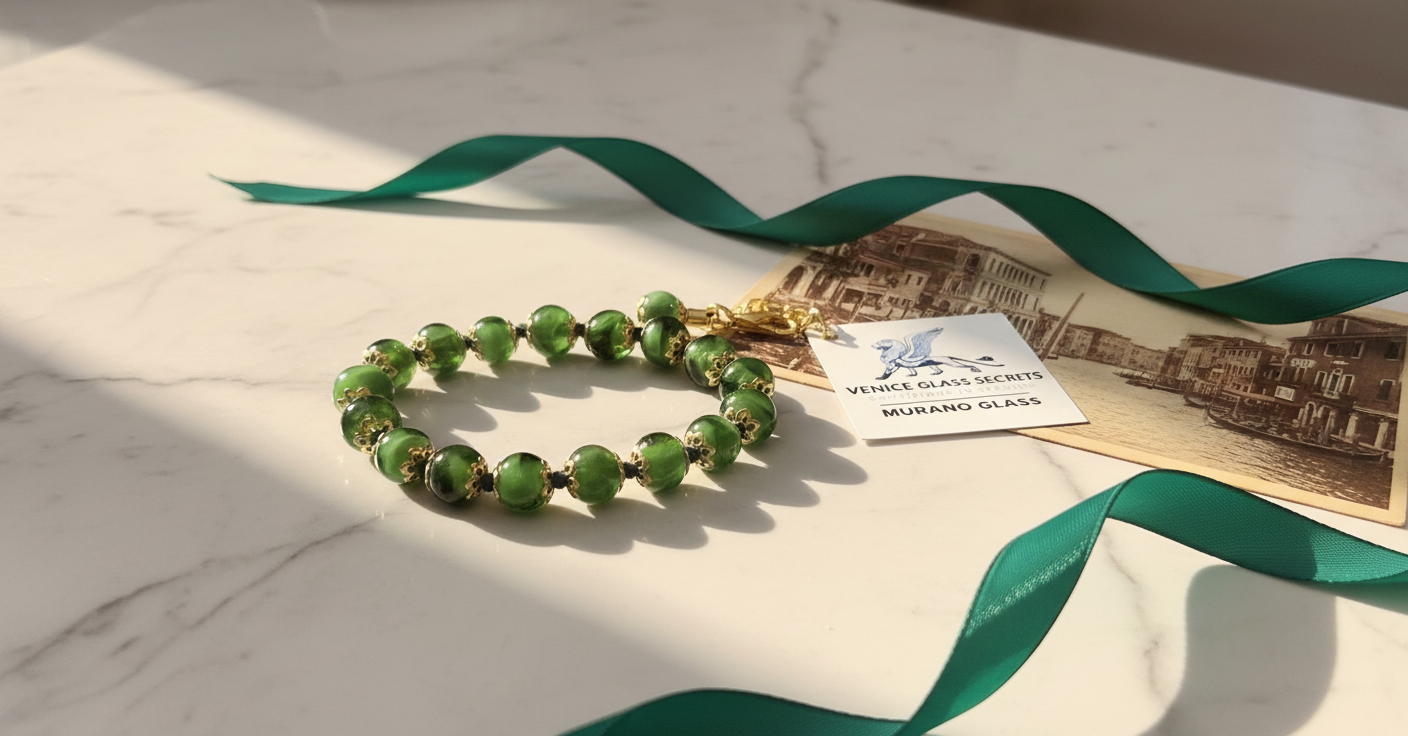 Murano Bracelets Parrot Green