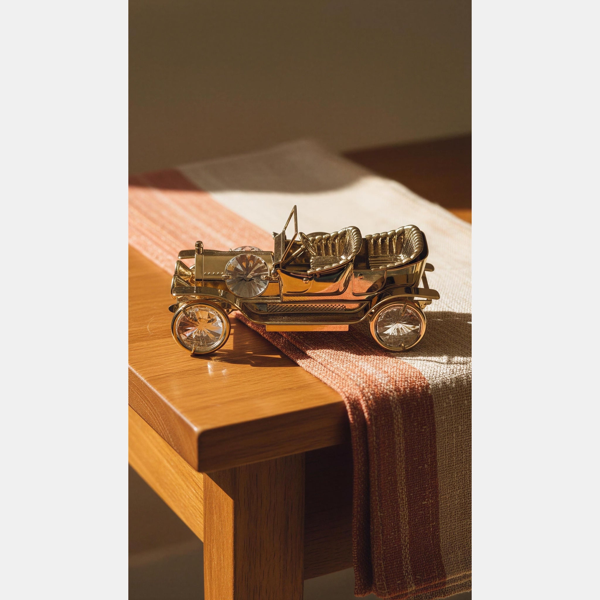 Coster Diamonds - Golden Car Showpiece