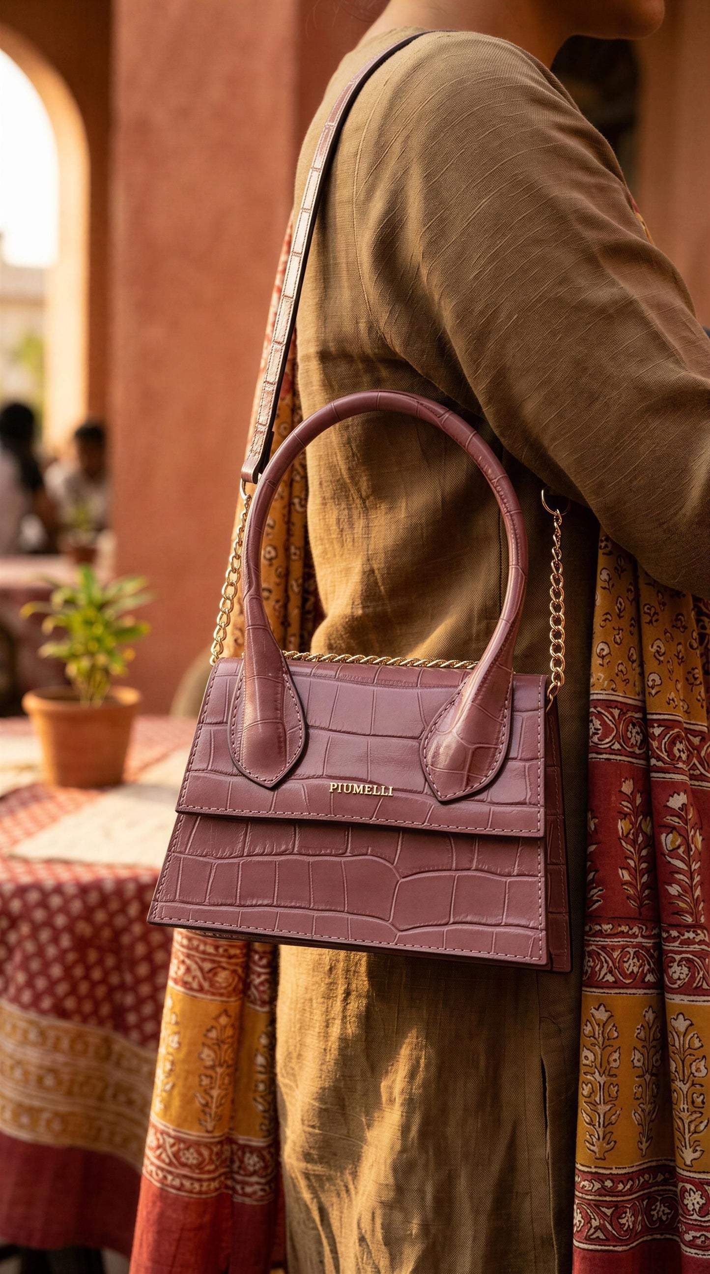 Piumelli Viva Handbag with Shoulder Strap