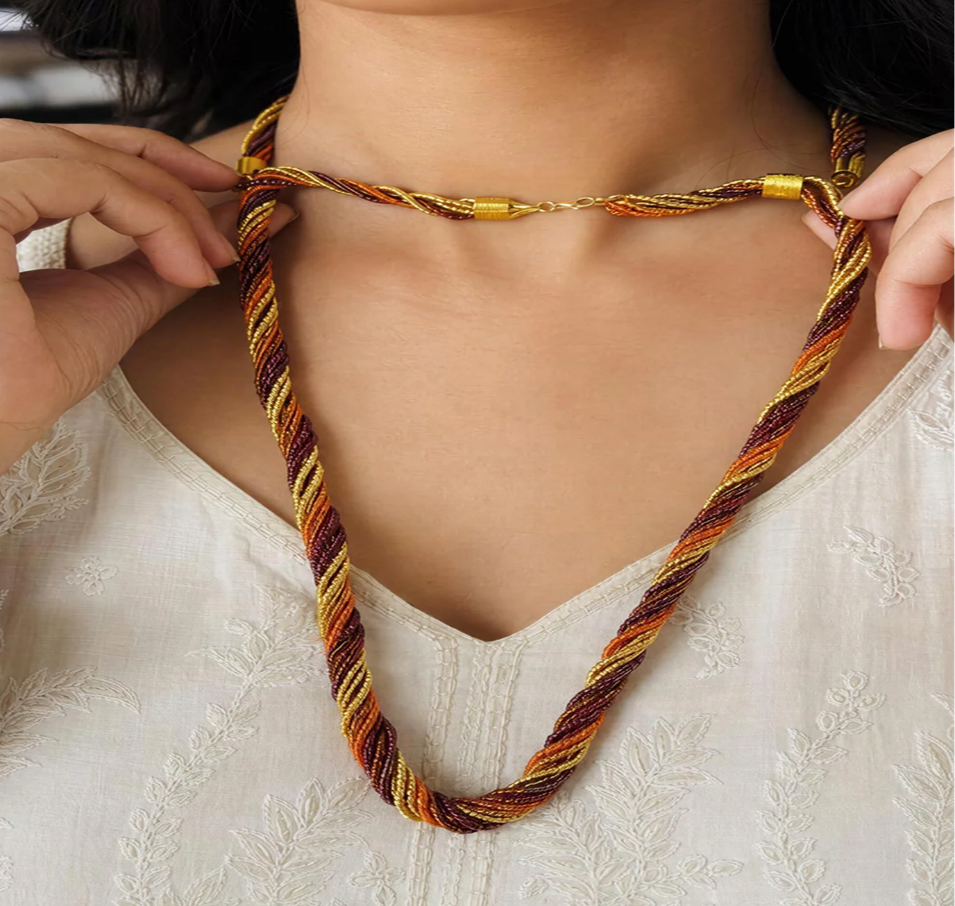 Murano Glass Bead Chains
