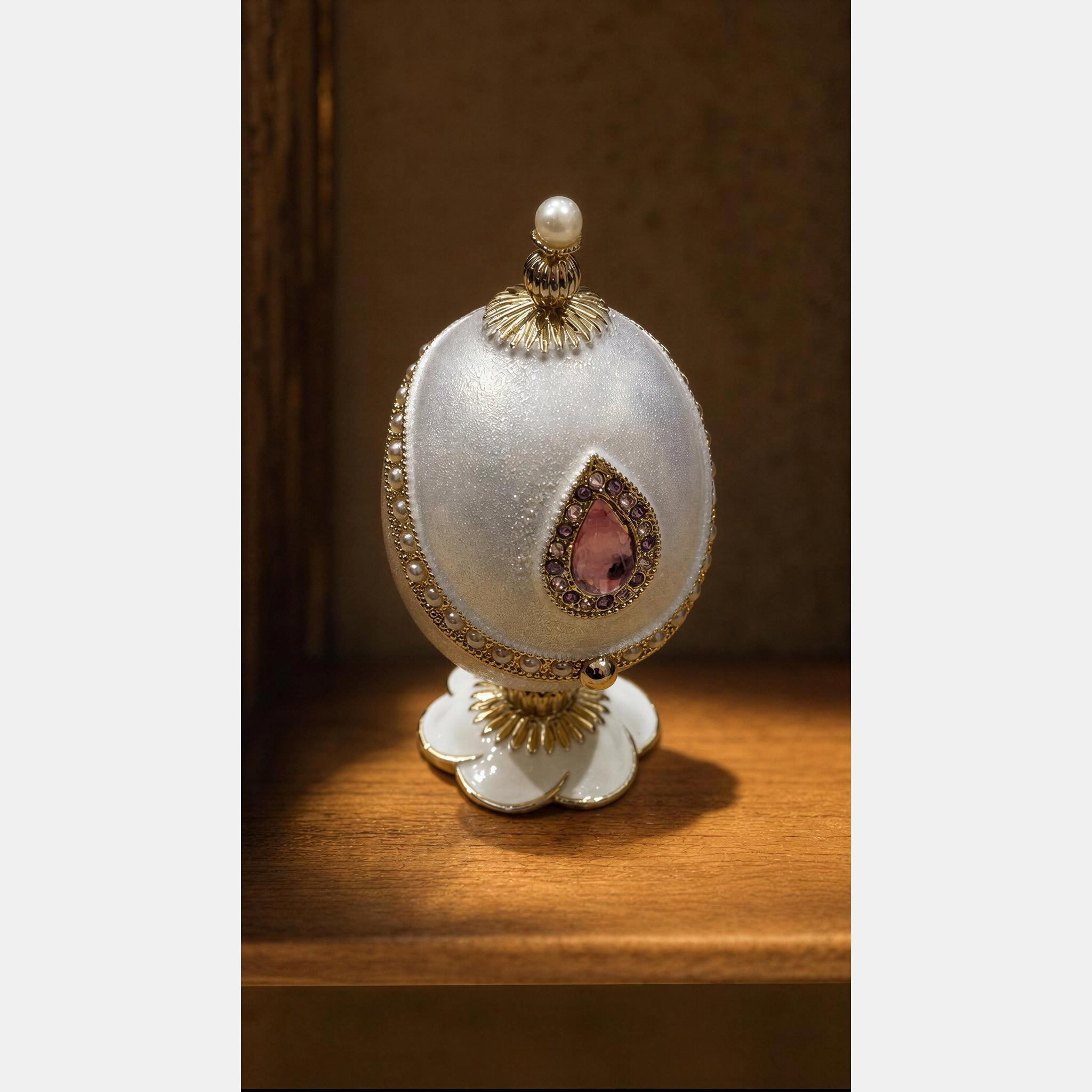 Coster Diamonds - Egg Shell Showpiece