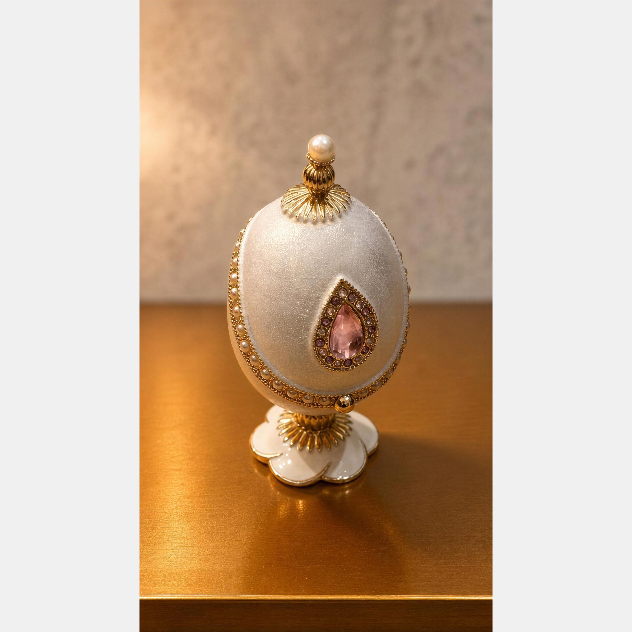 Coster Diamonds - Egg Shell Showpiece