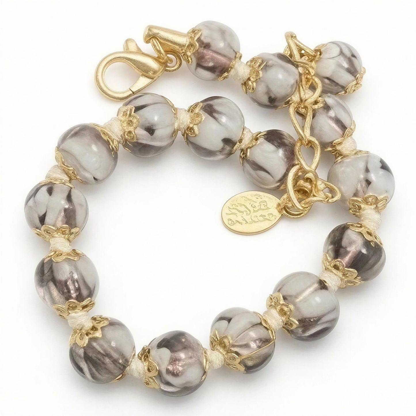 Murano Bracelets Beige