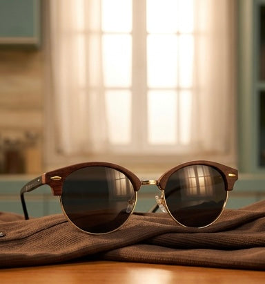 OS Sunglasses - Berlin Wood Black