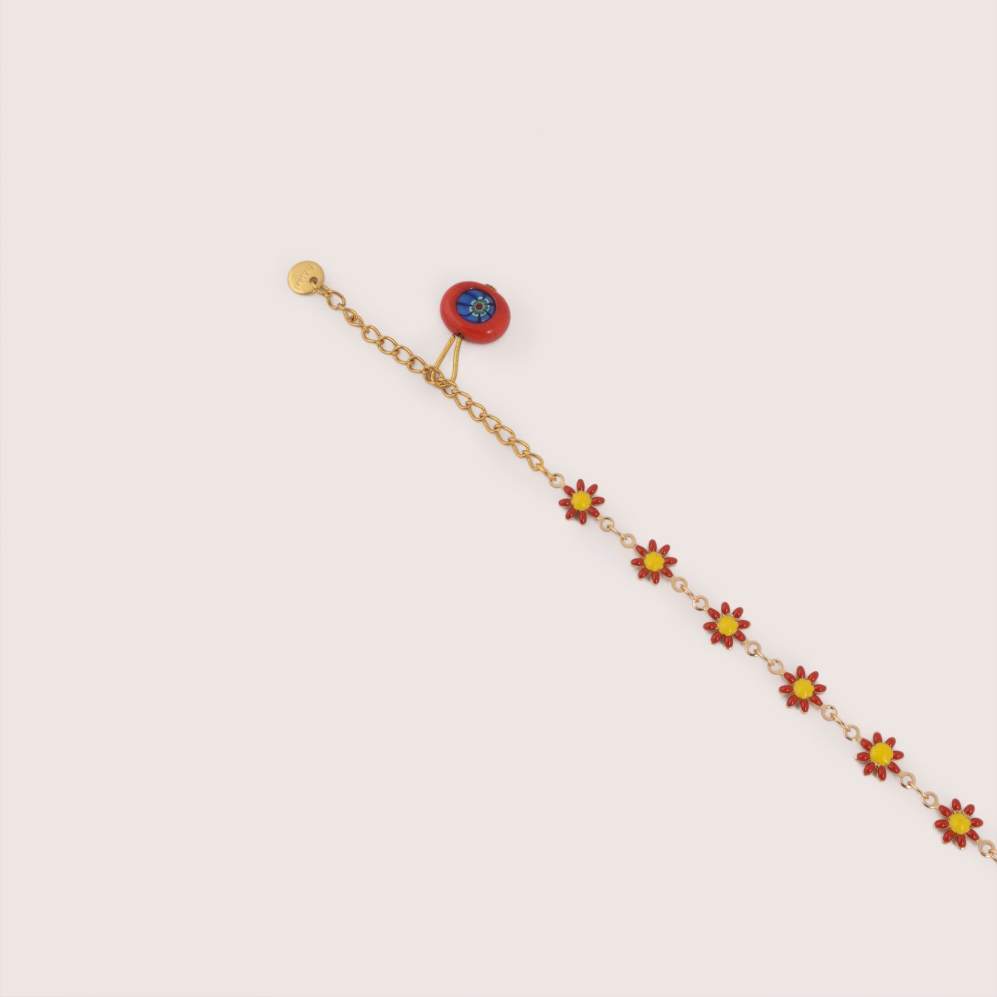 Murano Glass Chains - Flower Design, Italy