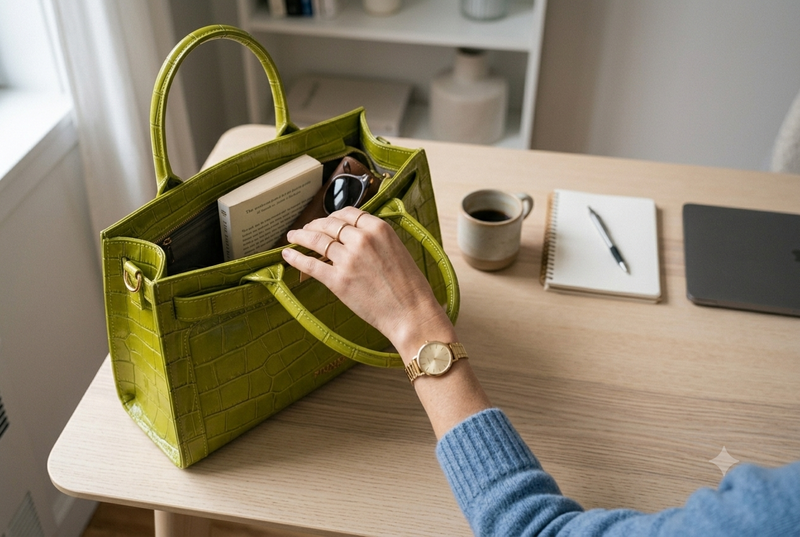 Piumelli Ira Cocco Handbag with Shoulder Strap lookbook image 5