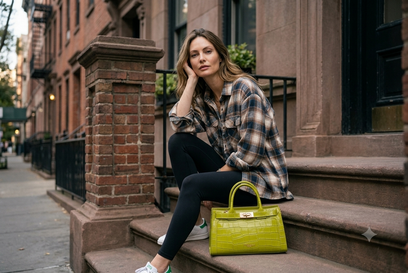 Piumelli Ira Cocco Handbag with Shoulder Strap lookbook image 3