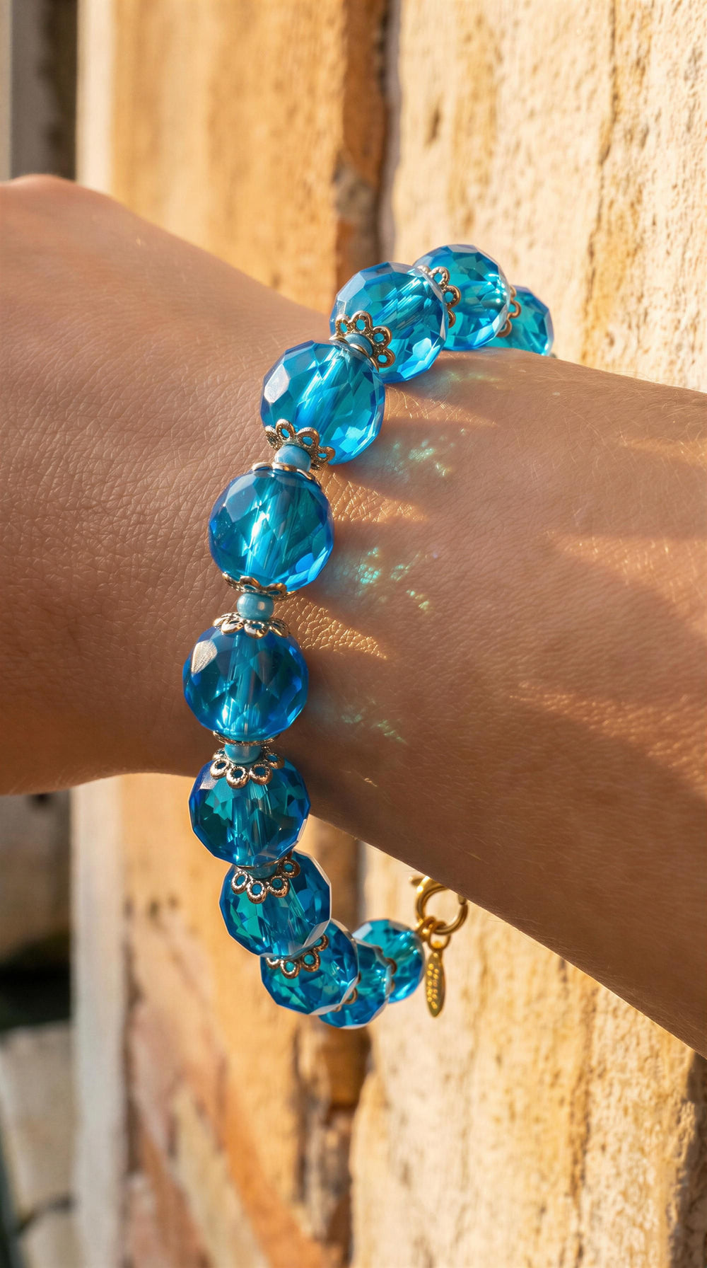 Murano Bracelets Sky Blue
