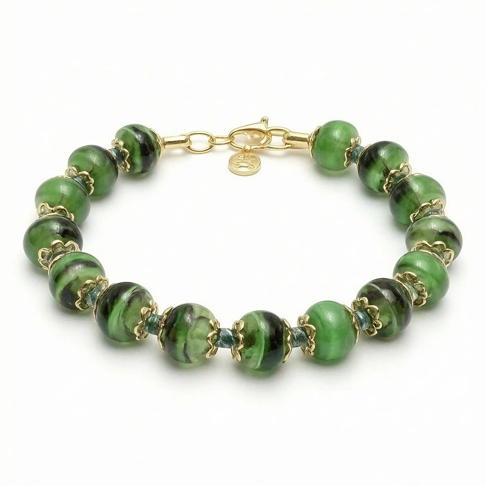 Murano Bracelets Parrot Green