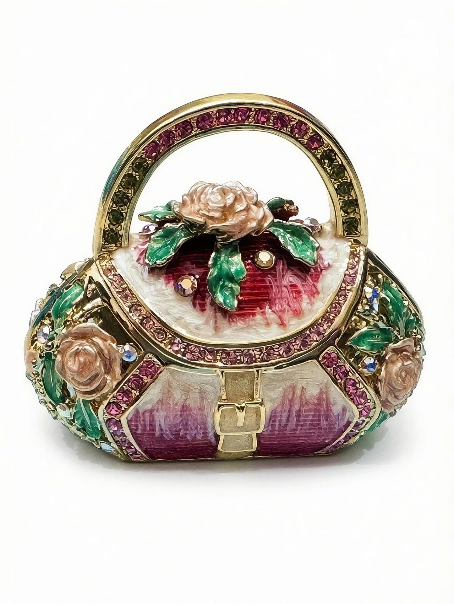 Red Flower Mini Handbag
