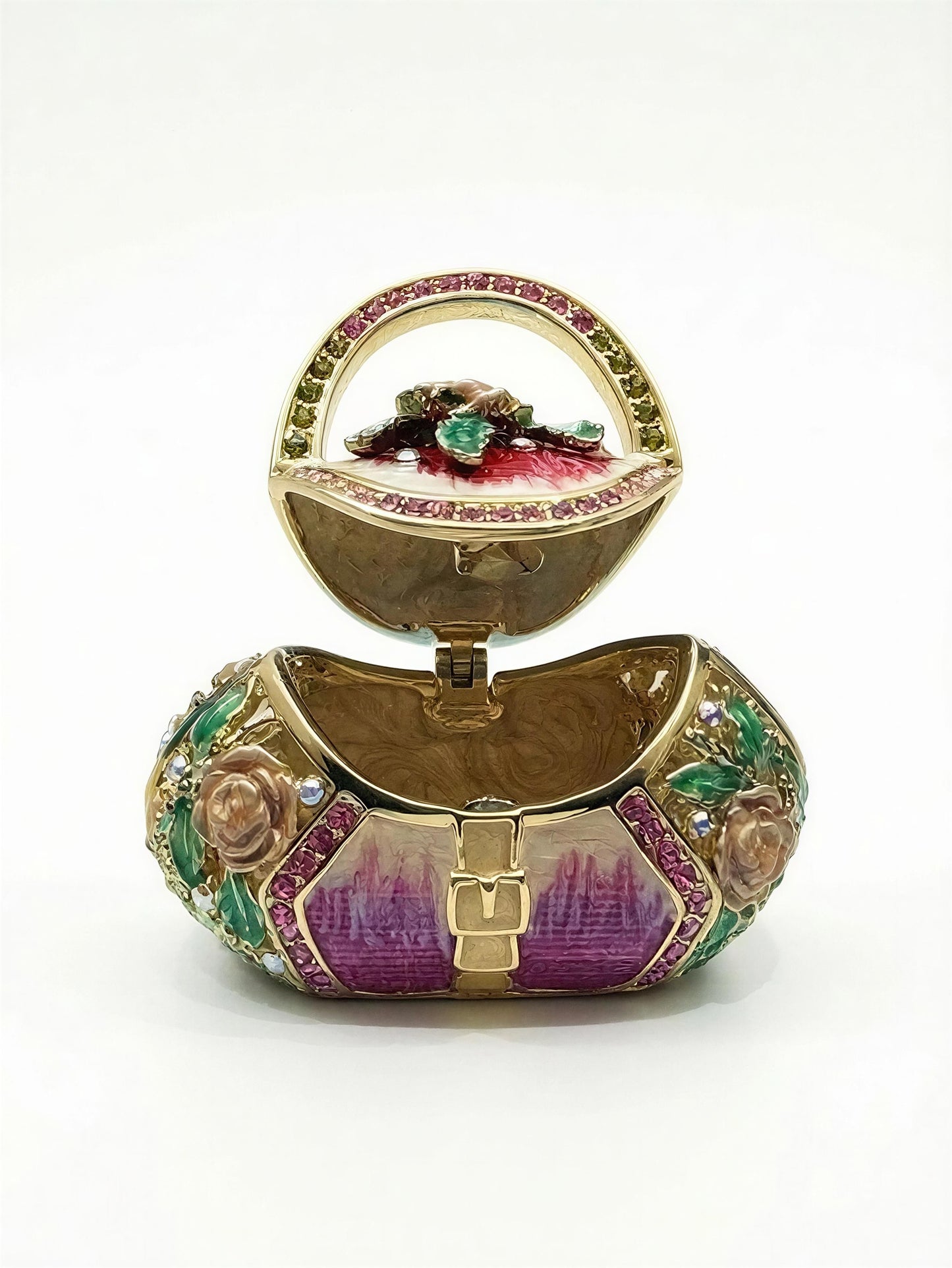 Red Flower Mini Handbag