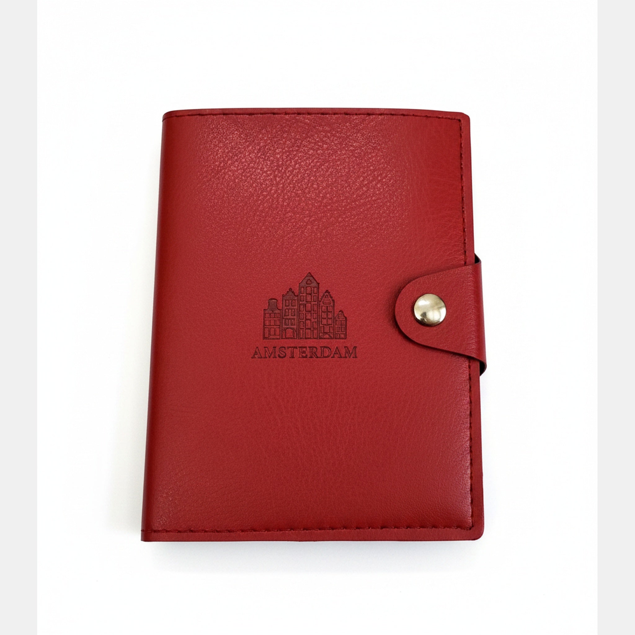 Vegan Leather Passport Holder - Amsterdam