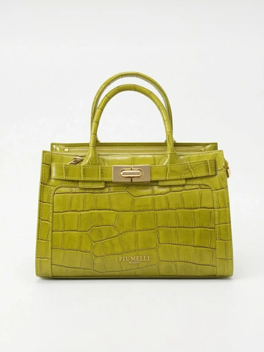 Piumelli Ira Cocco Handbag with Shoulder Strap