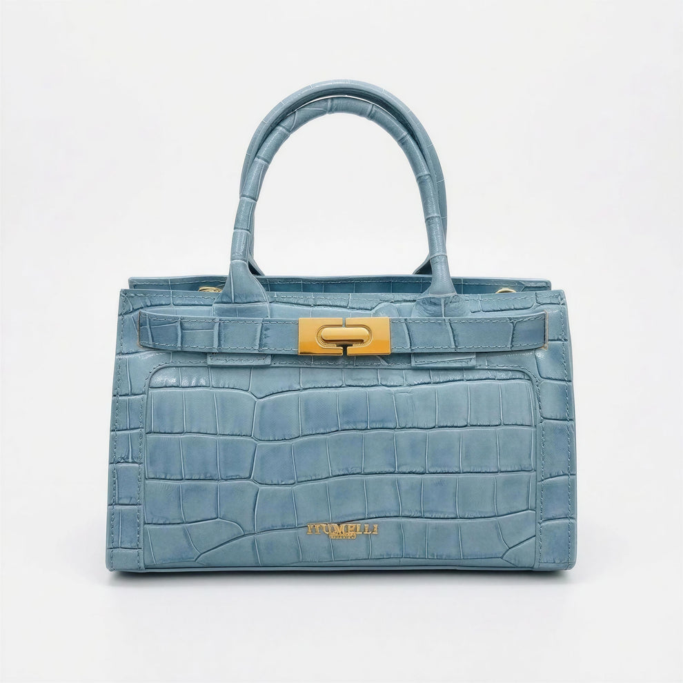 Piumelli Ira Cocco Handbag with Shoulder Strap