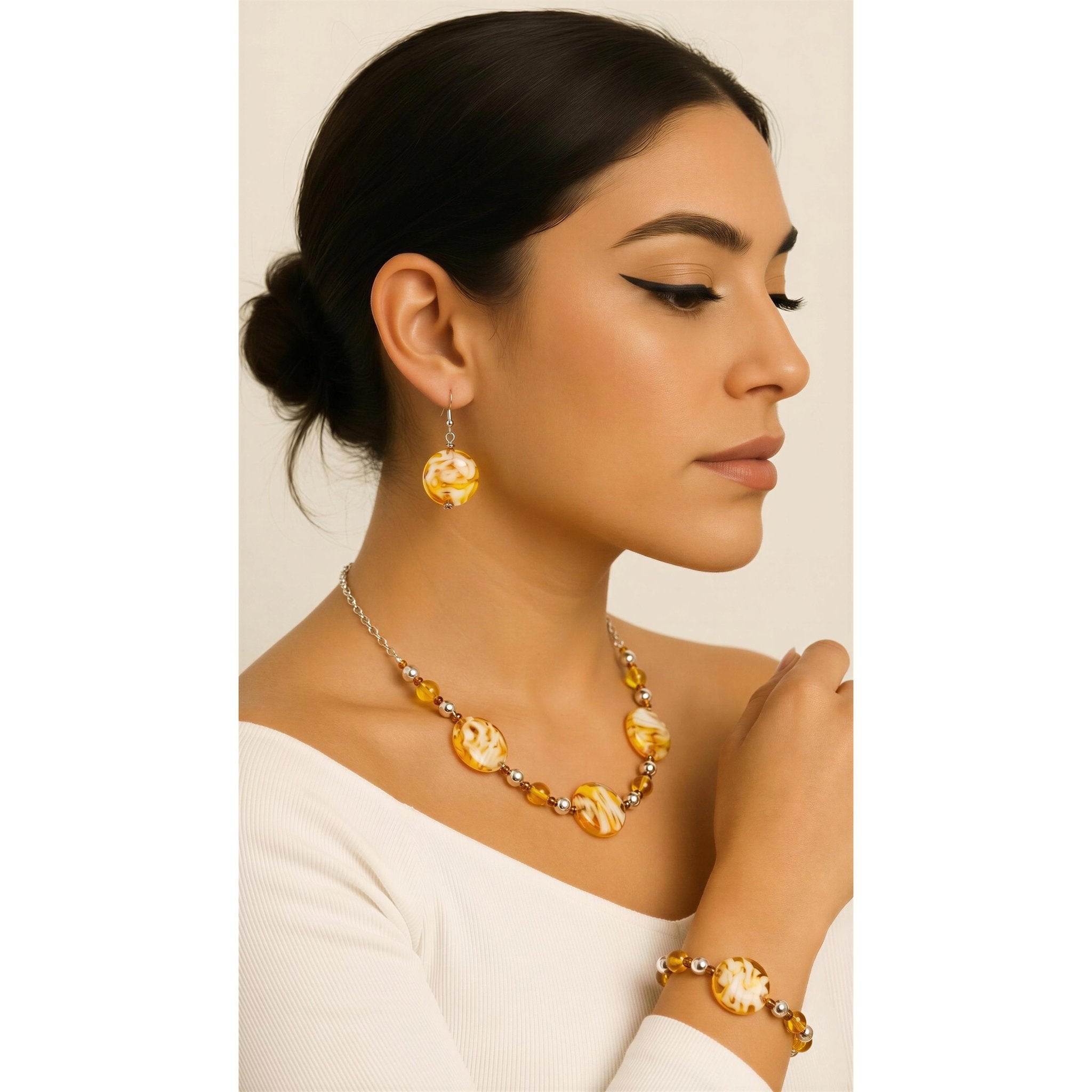 Murano Necklace Set, Italy