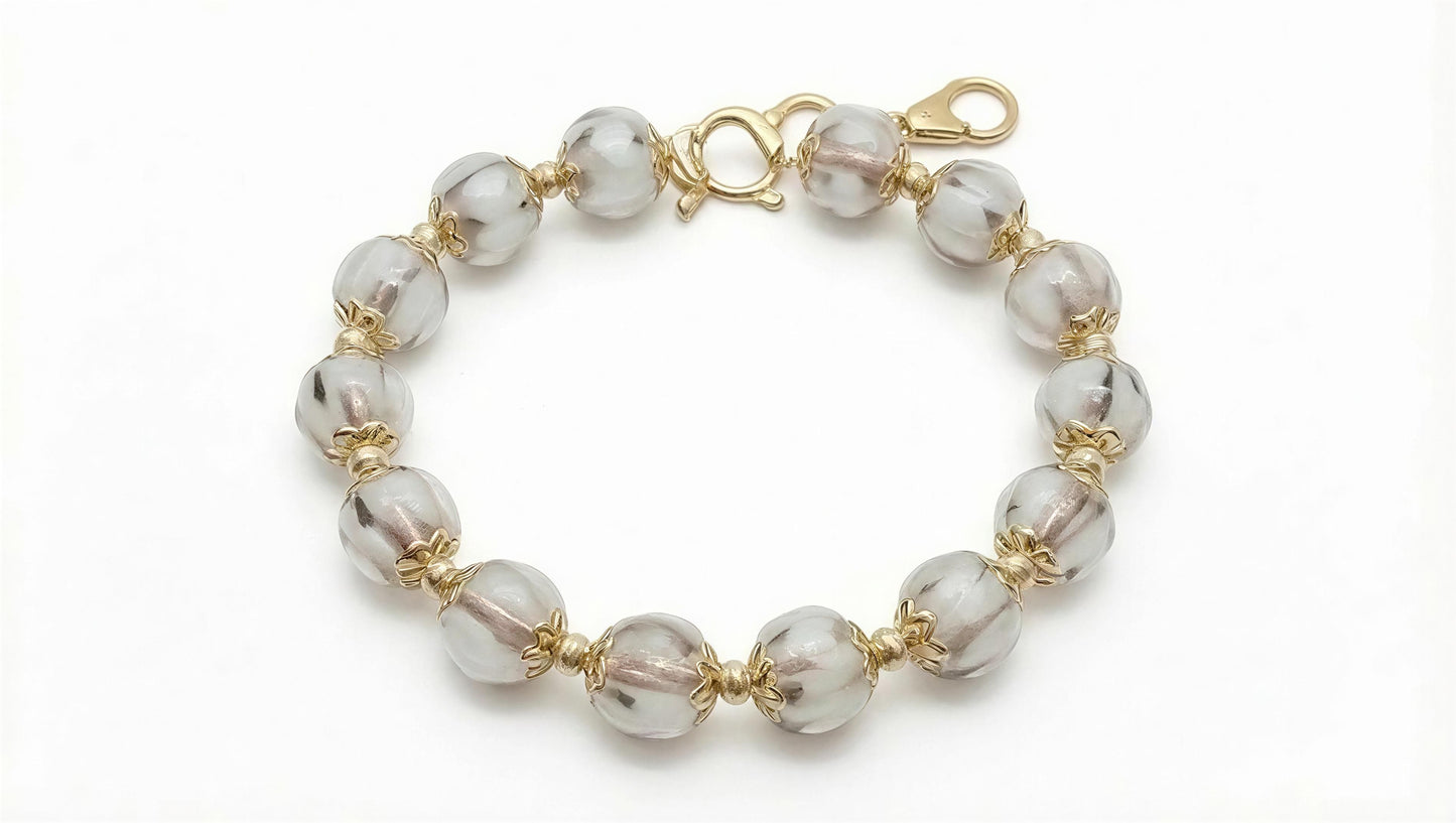 Murano Bracelets Beige