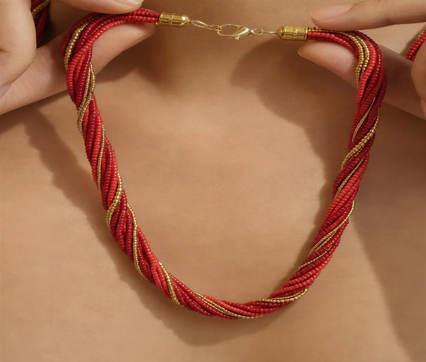 Murano Glass Bead Chains