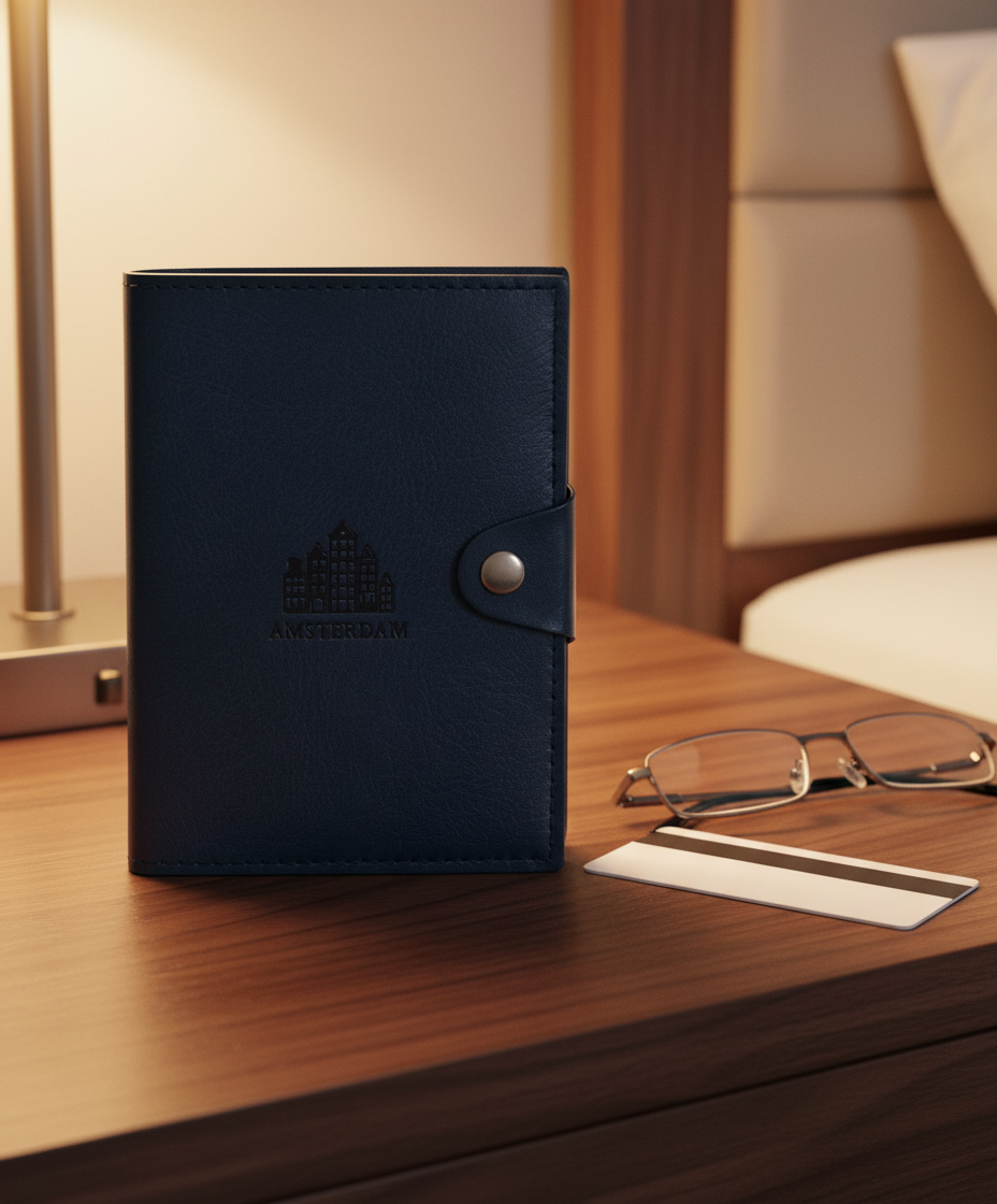 Vegan Leather Passport Holder