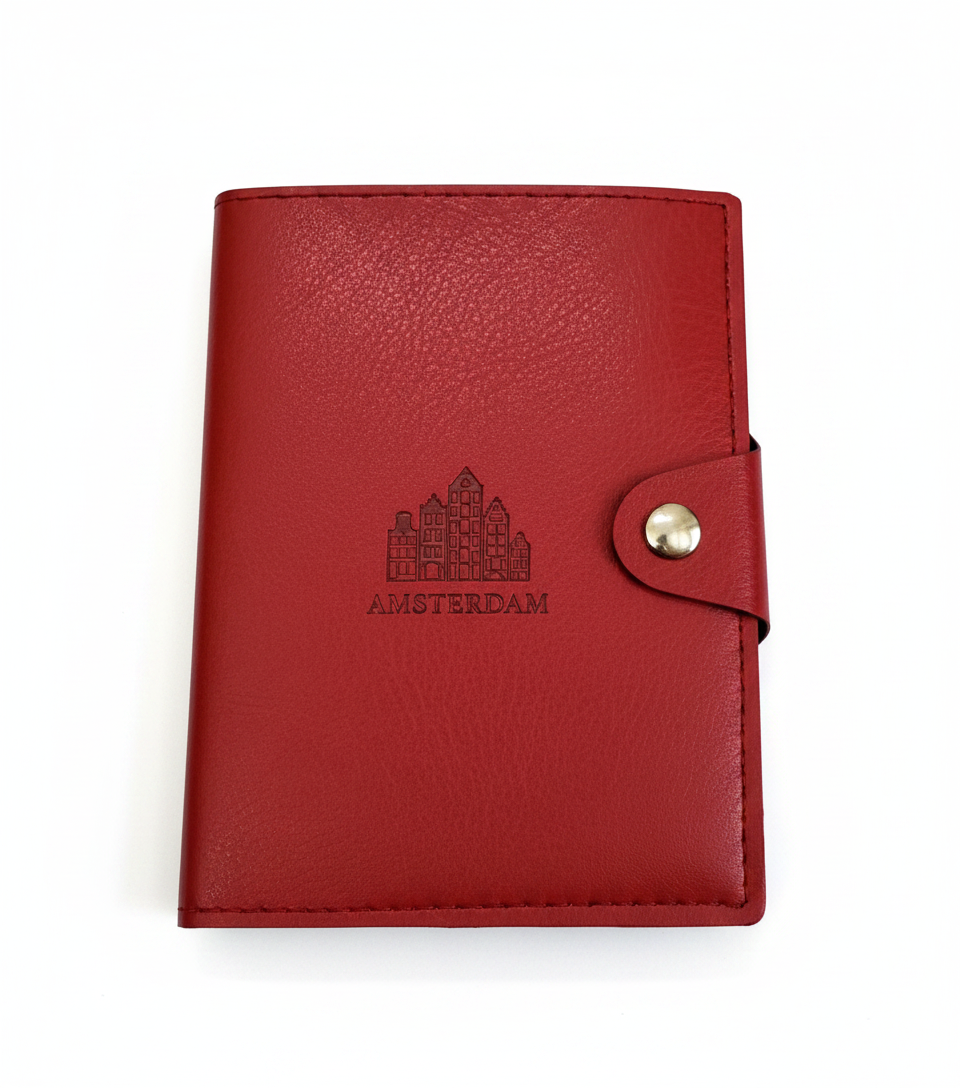 Vegan Leather Passport Holder