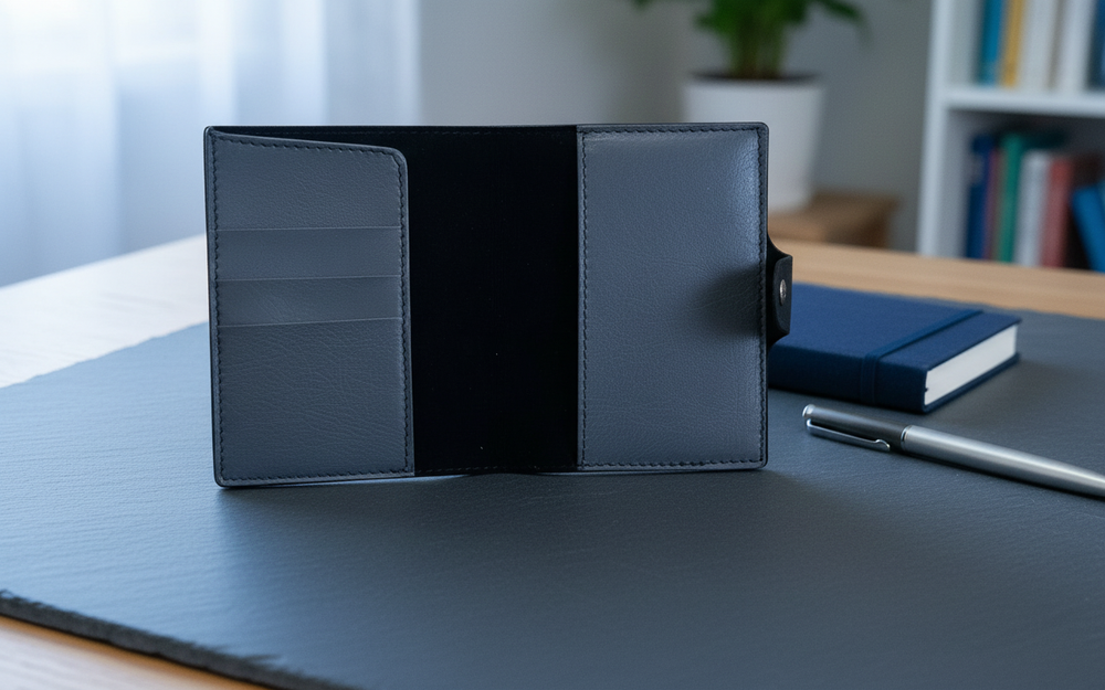 Vegan Leather Passport Holder