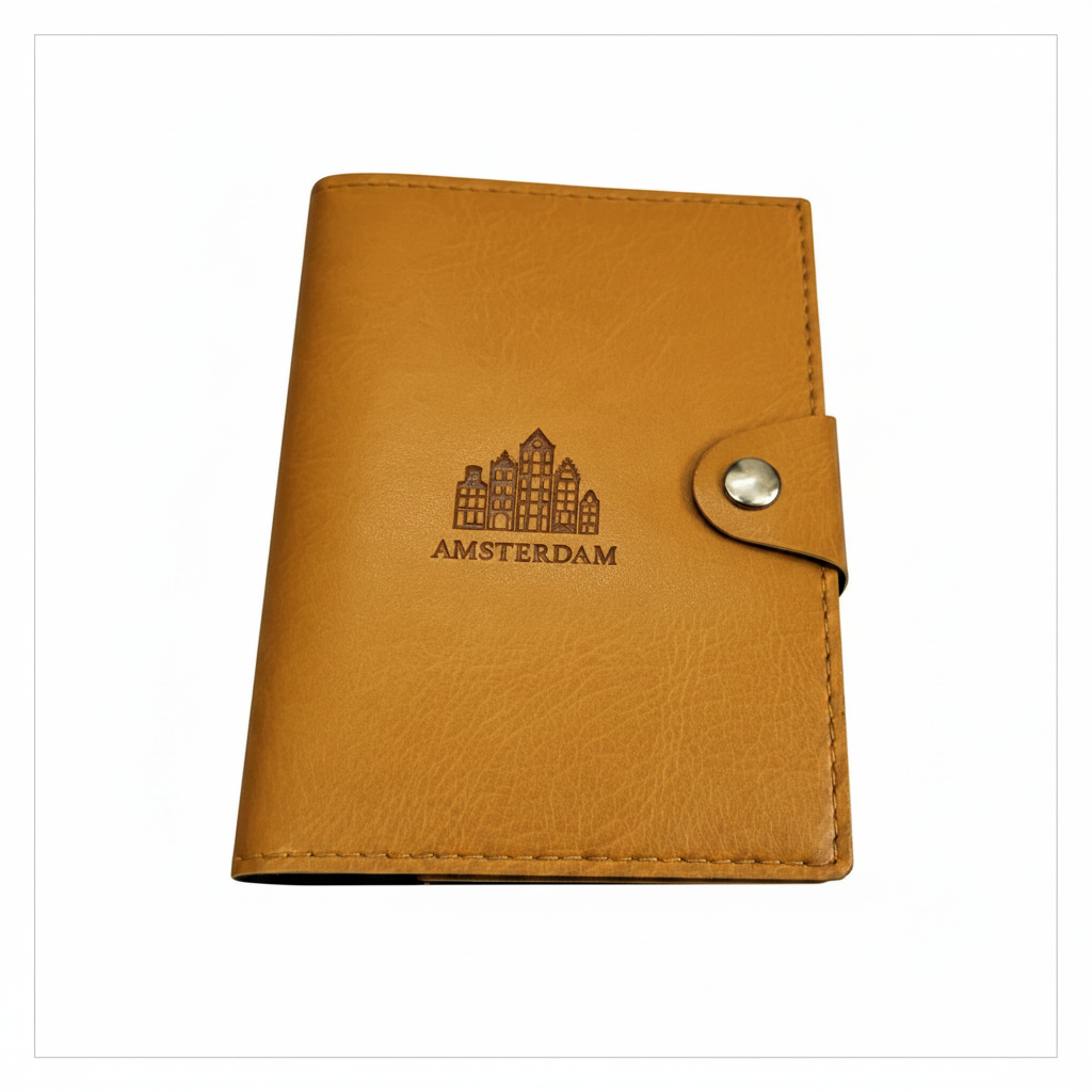 Vegan Leather Passport Holder