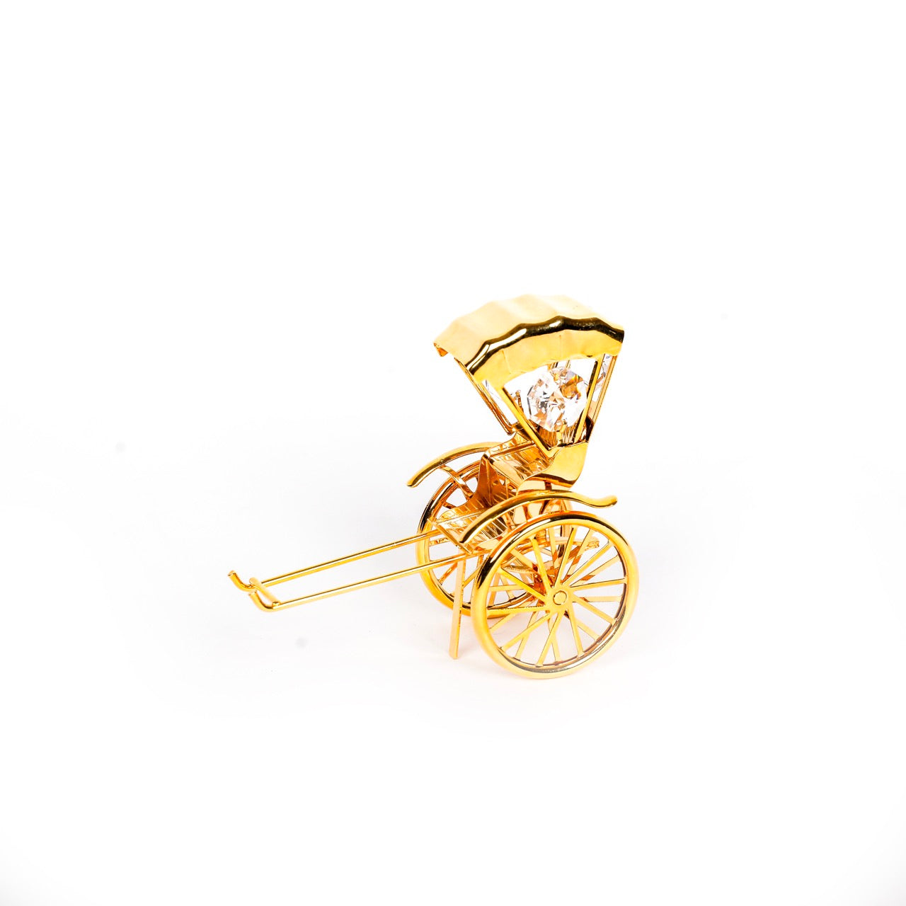 Coster Diamonds from Amsterdam - Diamond Studded Horse Cart Showpiece